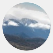 Mountain Cloud Sticker
