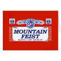 Mountain Feist Greeting Cards