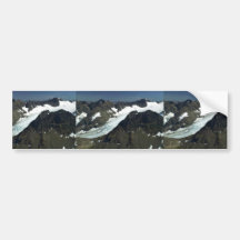 Mountain Glacier Bumper Stickers