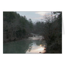 Mountain stream greeting cards