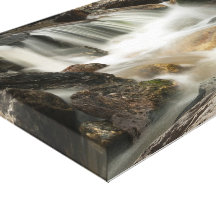 Mountain Stream Peace Gallery Wrap Canvas