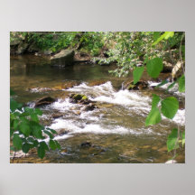 Mountain Stream Poster