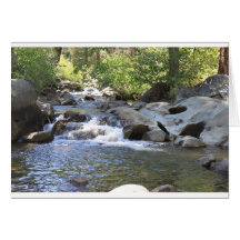 mountaing stream card