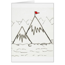 Mountains card cards