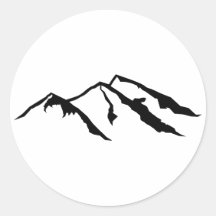 Mountains Sticker