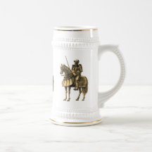 Mounted Knight Coffee Mugs