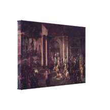 Moure Jean-Baptiste van - Murder of the Minister Gallery Wrapped Canvas