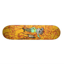 Mouse Artist Custom Skateboard