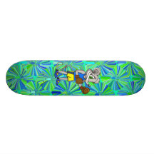 Mouse Boxer Custom Skate Board