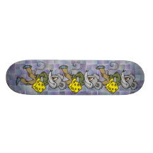 Mouse Runs With Cheese Skate Board Deck