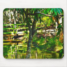 Mousepad Green Bridge