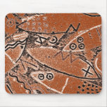 Mousepad with Primitive Animal Design