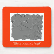 MOUSEPAD WITH SLEEPING ANGEL