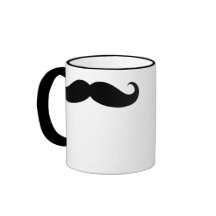 Moustache Coffee Beverage Mug