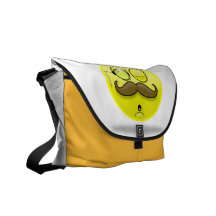 Moustache & Monocle Smilie Bag Courier Bags