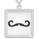 Moustache Necklace