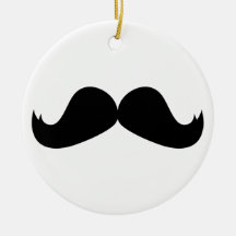 Moustache Ornament
