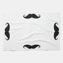 Moustache Towel!