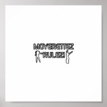 MOYERETTEZ RULEZ! Canvas Print