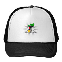 Mozambique Flag Map 2.0 Hat