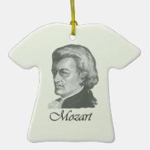 Mozart T-Shirt Ornament Pendant