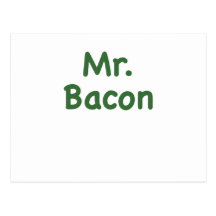 Mr. Bacon Postcards