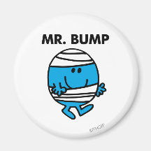 Mr. Bump Classic 1 Refrigerator Magnet