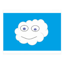 mr cloud post card