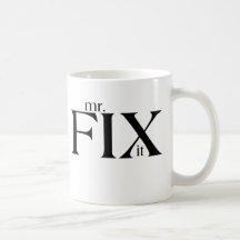 Mr Fix It Coffee Mugs