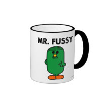 Mr Fussy Classic mugs