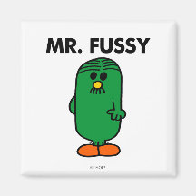 Mr Fussy Classic Refrigerator Magnets