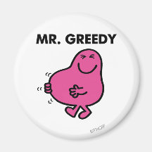 Mr Greedy Classic 2 Fridge Magnets