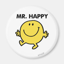Mr Happy Classic 2 Refrigerator Magnet