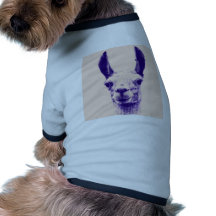 Mr Llama Dog Shirt