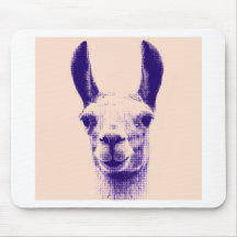 Mr Llama Mouse Pad