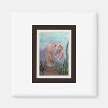 Mr. Manatee Refrigerator Magnets