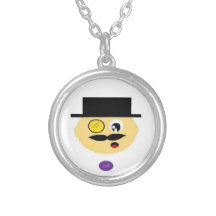 Mr. Moustache Necklace