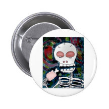 Mr. Skeleton Eats Meat Buttons