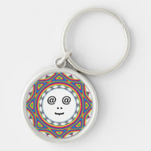 Mr. Typeface Guy Keychain