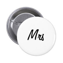 Mrs Badge Button