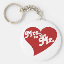 Mrs. to the Mr. Keychain