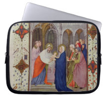 MS 11060-11061 Hours of Notre Dame: None, The Pres Laptop Sleeve
