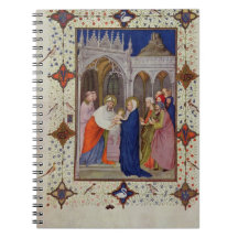 MS 11060-11061 Hours of Notre Dame: None, The Pres Spiral Note Books