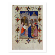 MS 11060-11061 Hours of Notre Dame: None, The Pres Postcard