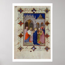 MS 11060-11061 Hours of Notre Dame: None, The Pres Print