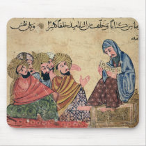 MS Ahmed III 3206 The Philosopher mousepads