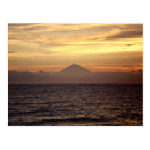 Mt. Fuji Sunset Postcards