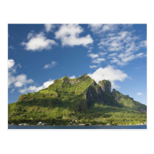 Mt. Otemanu and scenics of beautiful Bora Bora Postcards