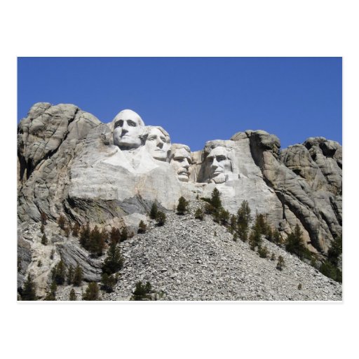 Mt Rushmore Postcard