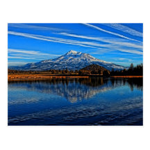 MT SHASTA REFLECTED POST CARDS